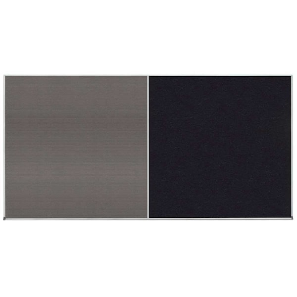 Enclosed Corkboard, 1 Door, 24"x36", 4" Fra